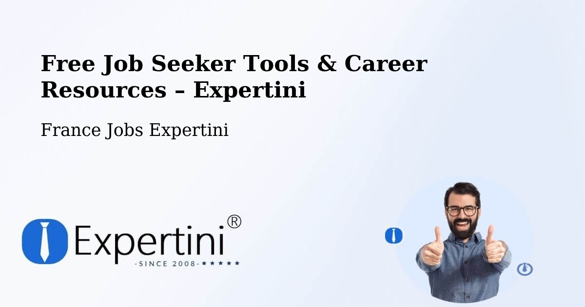 Free Job Seeker Tools & Career Resources – Mesquer - Mesquer, France Jobs Expertini